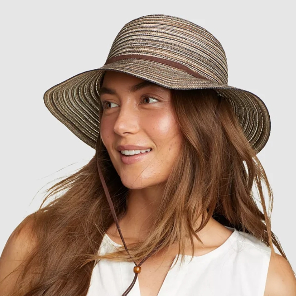 Eddie Bauer Women's Packable Straw Hat - Wide Brim